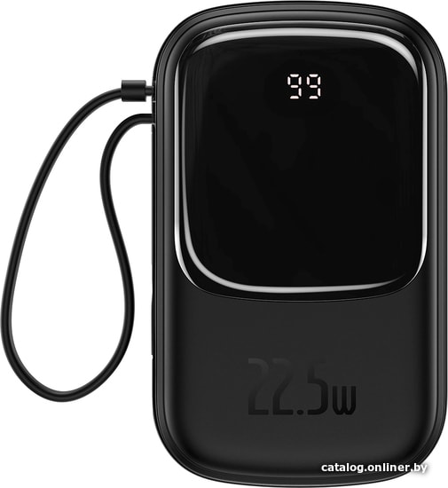 

Внешний аккумулятор Baseus Qpow Digital Display PPQD-I01 20000mAh (черный)