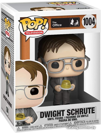 

Фигурка Funko POP! TV The Office S2 Dwight w/Jello Stapler 48498