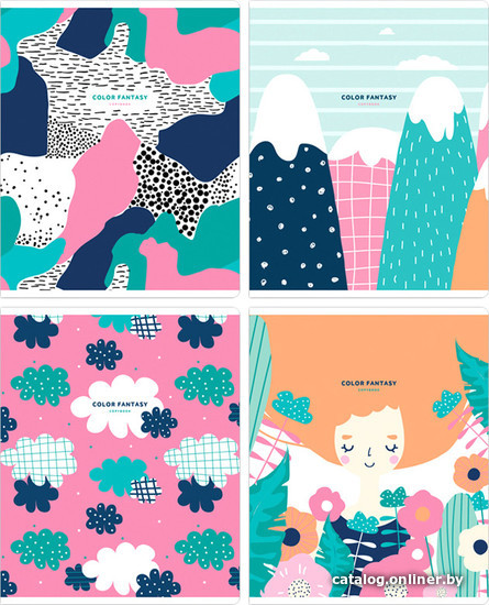 

Общая тетрадь ArtSpace клетка Стиль. Color fantasy Т48к_34343 (48 л)