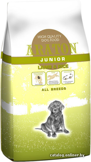 

Сухой корм для собак Araton dog Junior Lamb & Rice 3 кг