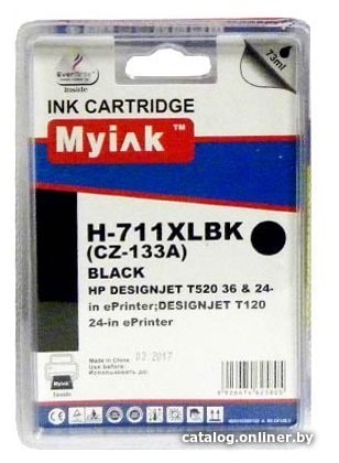 

Картридж MyInk H-711Bk CZ133A