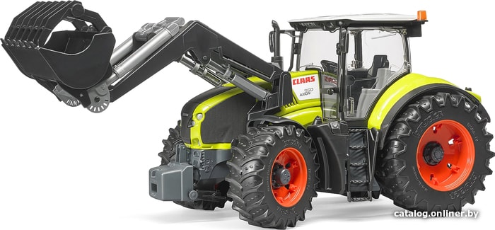 

Погрузчик Bruder Claas Axion 950 with Frontloader 03013