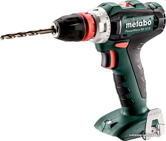 

Дрель-шуруповерт Metabo PowerMaxx BS 12 Q 601037840 (без АКБ, кейс)