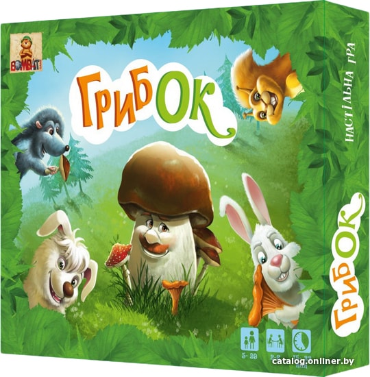 

Детская настольная игра BombatGame Грибок