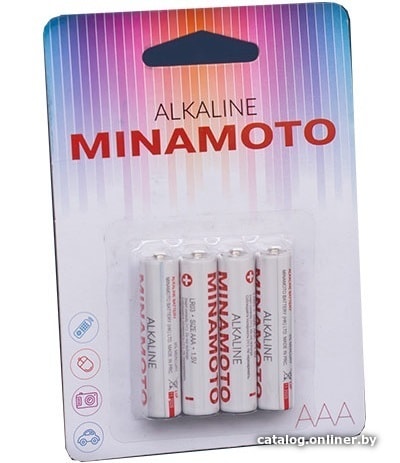 

Батарейка Minamoto Alkaline LR03 4BP
