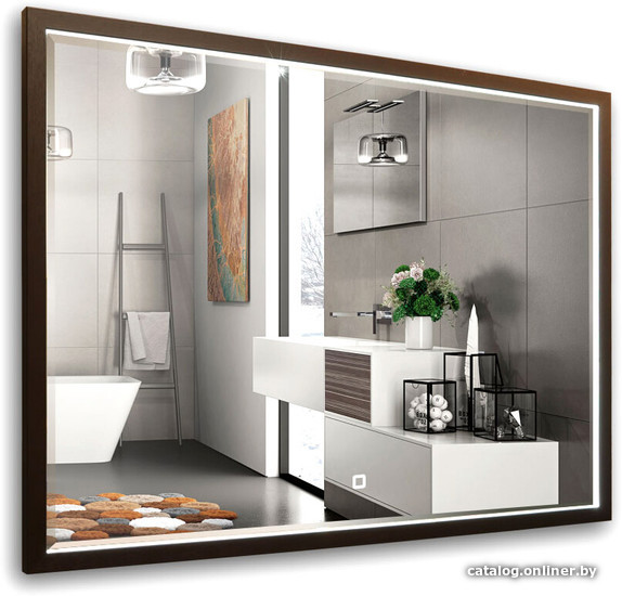 

Silver Mirrors Зеркало Эдисон-эко 83.5x62.5 LED-00002384