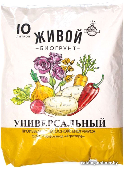

Грунт Живой Биогрунт Универсальный (10 л)
