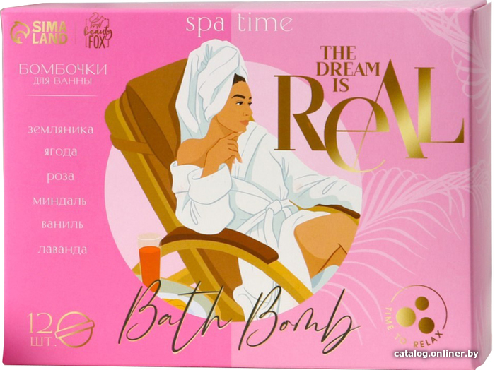 

Beauty Fox Набор бомбочек для ванны The dream is real 12 х 40 г