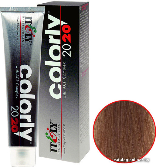 

Крем-краска для волос Itely Hairfashion Colorly 2020 7BD блонд бежево-золотистый