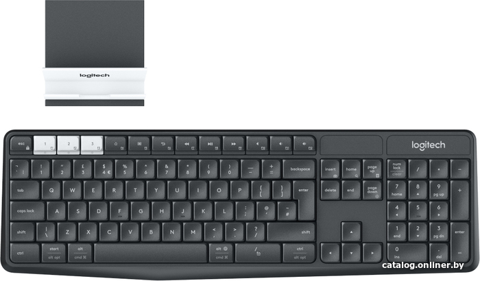 

Клавиатура Logitech K375s Multi-Device (нет кириллицы)