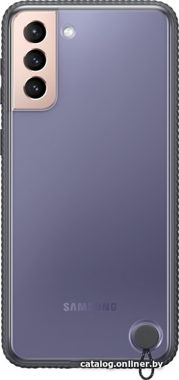 

Чехол для телефона Samsung Clear Protective Cover для Galaxy S21+ (черный)