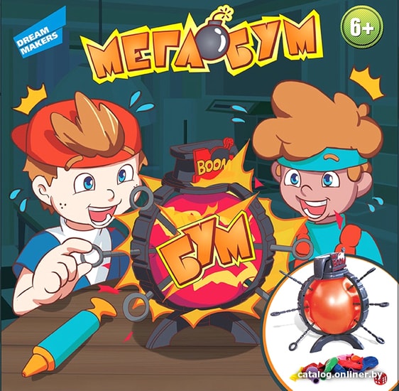 

Настольная игра Dream Makers Мега Бум B3110