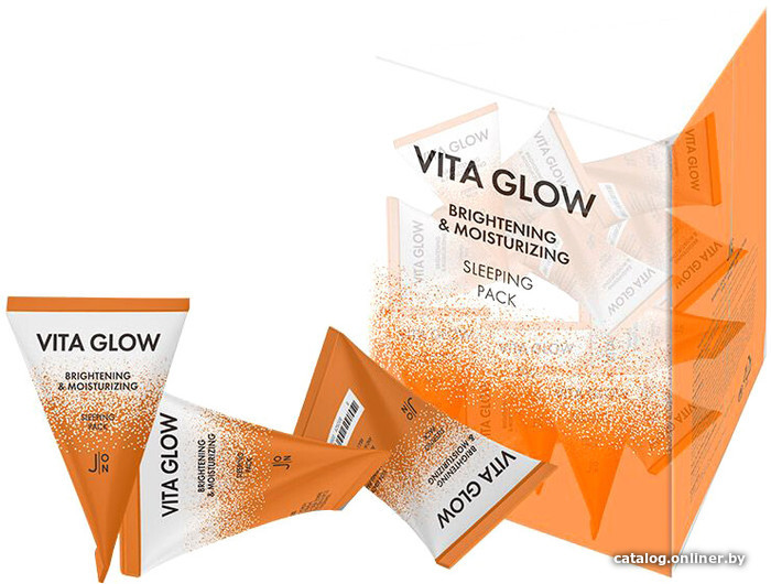 

J:ON Маска для лица кремовая Vita Glow Brightening Moisturizing Sleeping Pack 20x5 мл