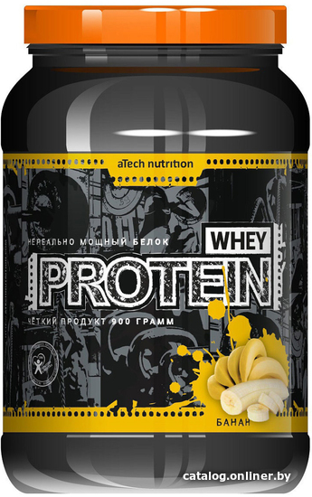 

Протеин Atech Nutrition Whey Protein 100% (900г, банан)