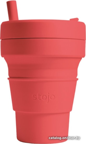 

Многоразовый стакан Stojo S2-CRL-C (коралл, 0.47 л)