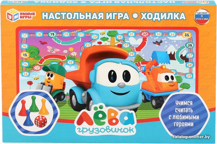 

Детская настольная игра Умные игры Грузовичок Лева