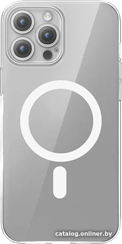 

Чехол для телефона Baseus Lucent Magnetic для iPhone 15 Pro (прозрачный)
