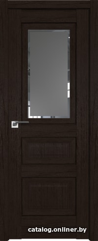 

Межкомнатная дверь ProfilDoors 2.94XN 40x200 (дарк браун, стекло square графит)