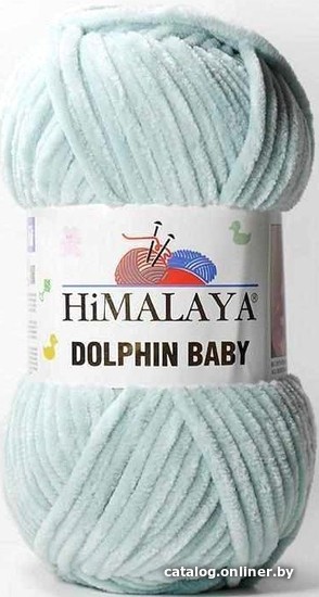 

Пряжа для вязания Himalaya Dolphin Baby 80347 (пыльная мята)