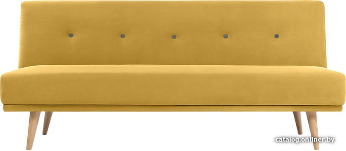 

Диван Divan Виас Velvet Yellow (велюр cabrio 27, желтый)