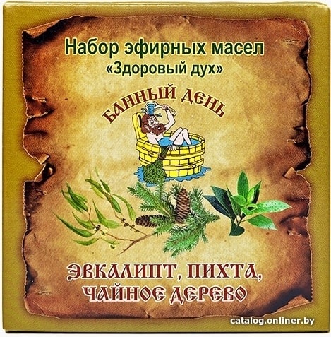 

Банный день Здоровый дух (эвкалипт/пихта/чайное дерево)