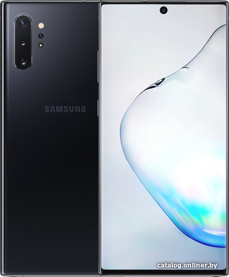 

Смартфон Samsung Galaxy Note10+ N9750 12GB/256GB Dual SIM Snapdragon 855 (черный)
