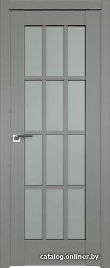 

Межкомнатная дверь ProfilDoors 102U R 80x200 (грей/стекло матовое)