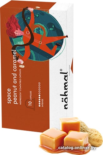 

Кофе в капсулах Nohmal Nespresso Space Peanut and Caramel 10 шт