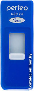 

USB Flash Perfeo S03 16GB (cиний) [PF-S03N016]