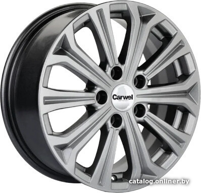 

Литые диски Carwel Кудро 1610 16x6.5" 5x114.3мм DIA 66.1мм ET 47мм GRT