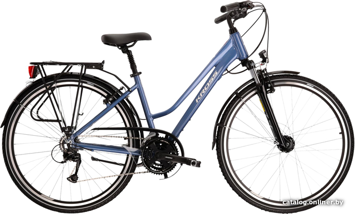 

Велосипед Kross Trans 4.0 Lady DM/17" 2021 (blue white gloss)