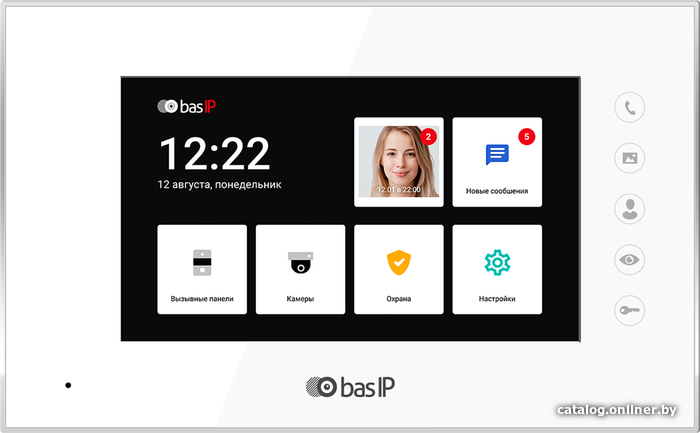 

Монитор BAS-IP AQ-07LL (белый)