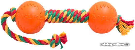 

Игрушка для собак Doglike Dental Knot D-2369-YGR