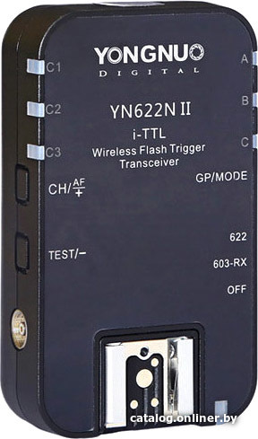 

Радиосинхронизатор Yongnuo YN-622N II для Nikon