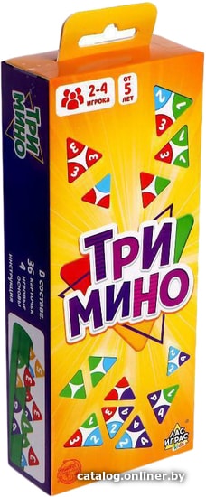 

Настольная игра Лас Играс Тримино 5115423