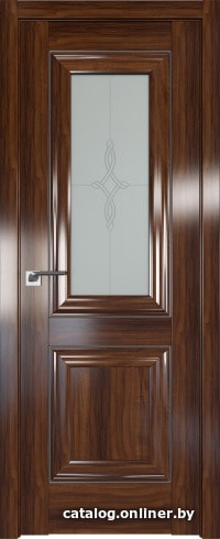 

Межкомнатная дверь ProfilDoors 28X 80x200 (орех амари/стекло узор матовое)