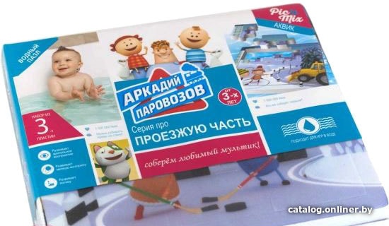 

Игрушка для ванной Pic’n’mix Аркадий Паровозов Проезжая часть 120008