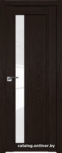 

Межкомнатная дверь ProfilDoors 2.71XN 60x200 (дарк браун/стекло белый триплекс)