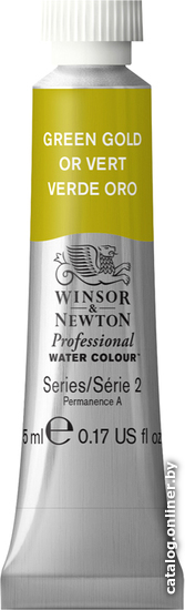 

Акварельная краска Winsor & Newton Professional №294 102294 (5 мл, золото зеленое)
