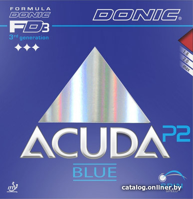 

Накладка на ракетку Donic Acuda Blue P2 (max, красный)