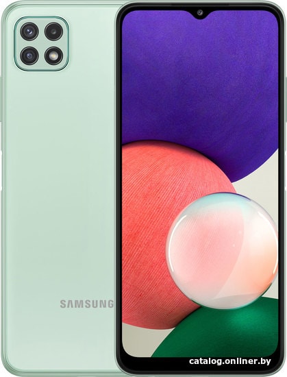 

Смартфон Samsung Galaxy A22 5G SM-A226/DS 6GB/128GB (мятный)