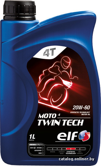 

Моторное масло Elf MOTO 4 TWIN Tech 20W-60 1л