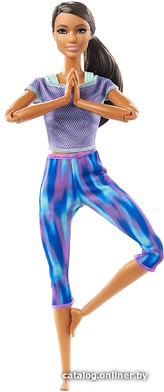 

Кукла Barbie Made to move Йога GXF06