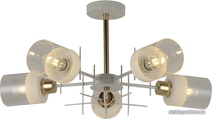 

Подвесная люстра Toplight Chloe TL1253D-05WG