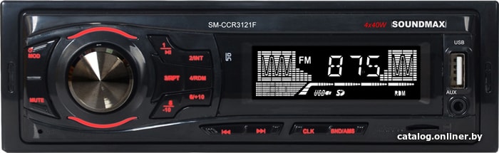 

USB-магнитола Soundmax SM-CCR3121F