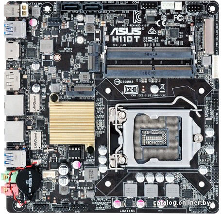 

Материнская плата ASUS H110T