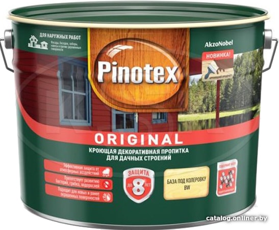 

Пропитка Pinotex Original база BW (1 л)
