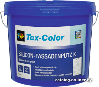 

Декоративная штукатурка Tex-color Silicon Fassadenputz K (2 мм, 25 кг)