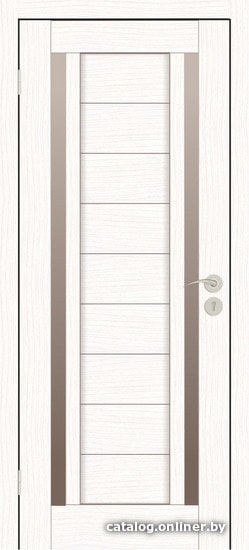 

Межкомнатная дверь IstokDoors Микс-6 ДЧ 90x200 (бьянко/стекло бронза)
