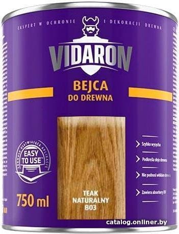 

Морилка Vidaron B03 0.75 л (натуральный тик)
